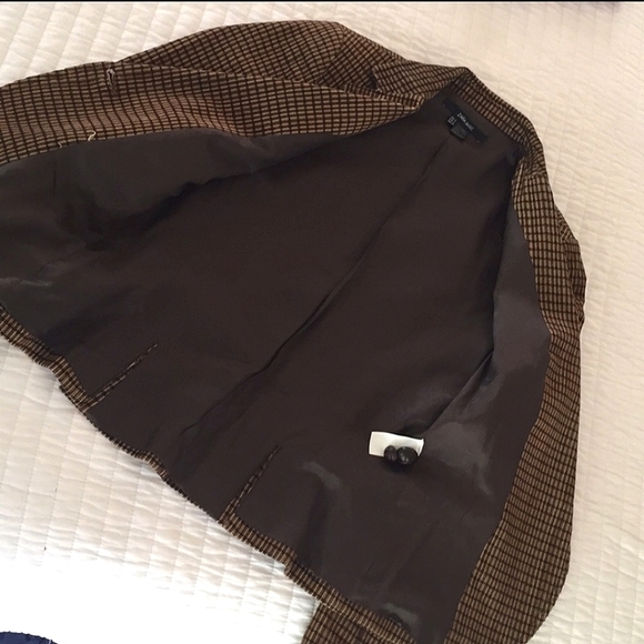 SOLD! Zara Corduroy Elbow Patches Schoolboy Riding Blazer - Picture 4 of 5